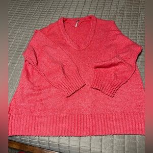 Free People Alli V neck Sweater